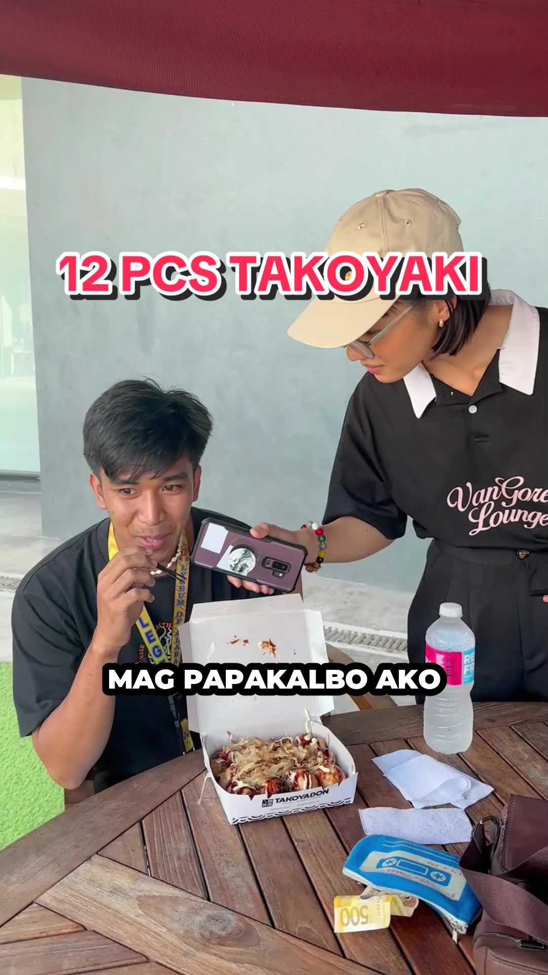12 PCS TAKOYAKI MAG PAPAKALBO AKO