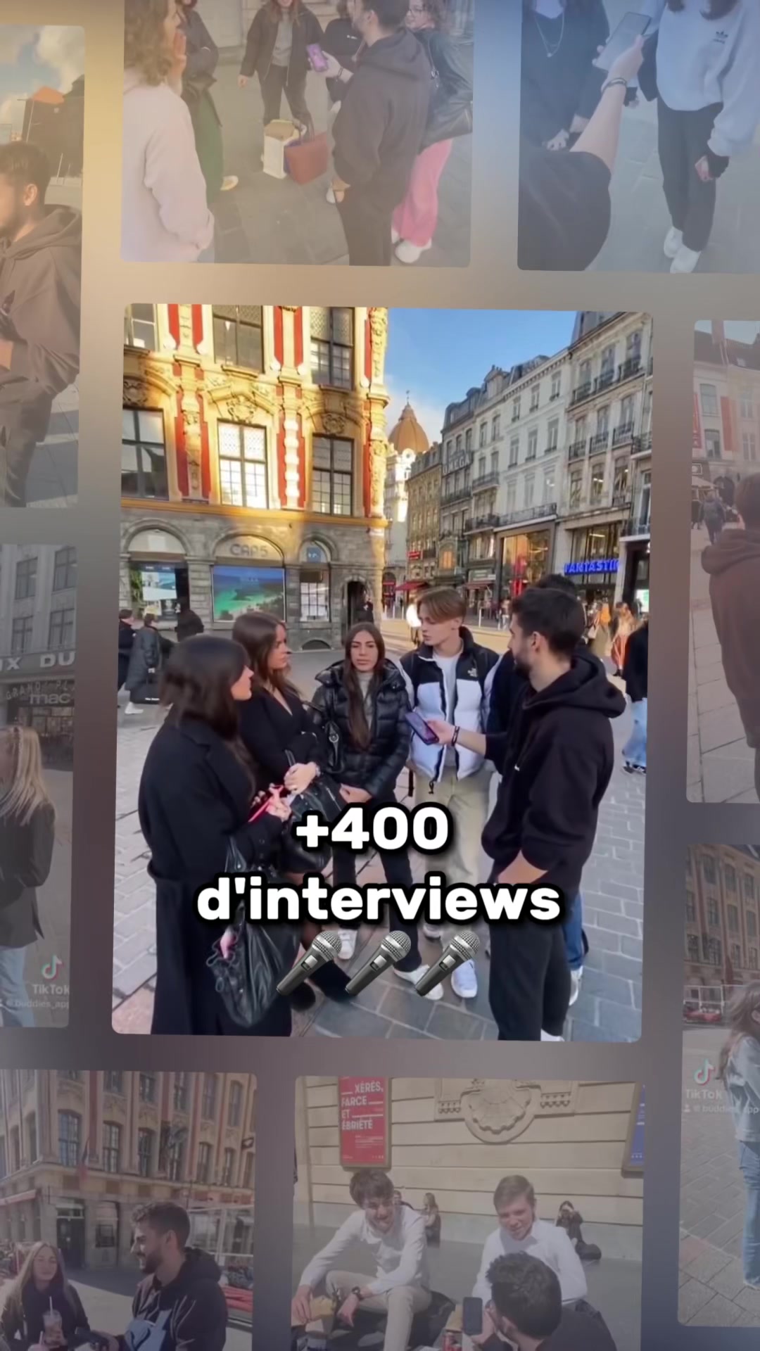 +400 d'interviews