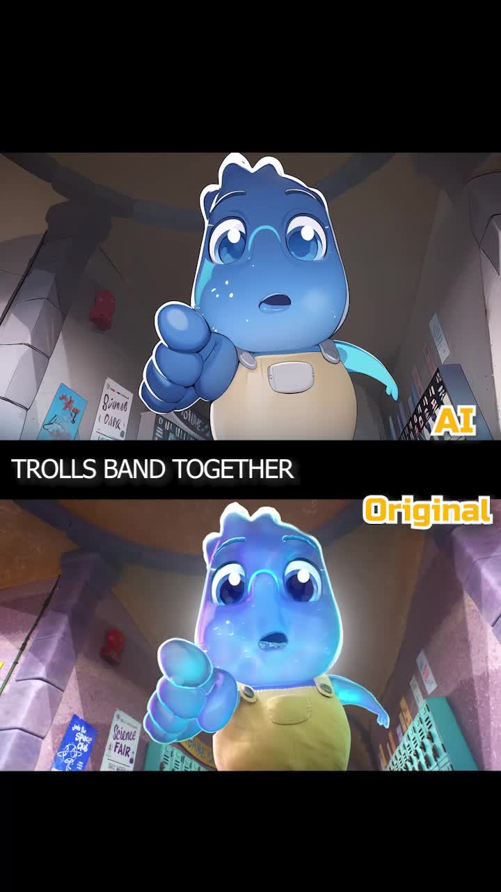 AI TROLLS BAND TOGETHER Original