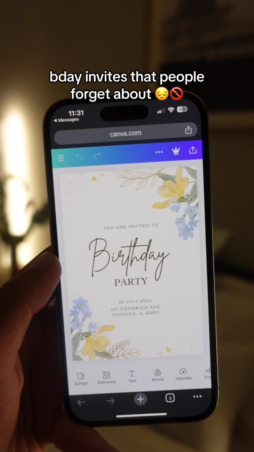 bdy invites that people forget about 😒🚫