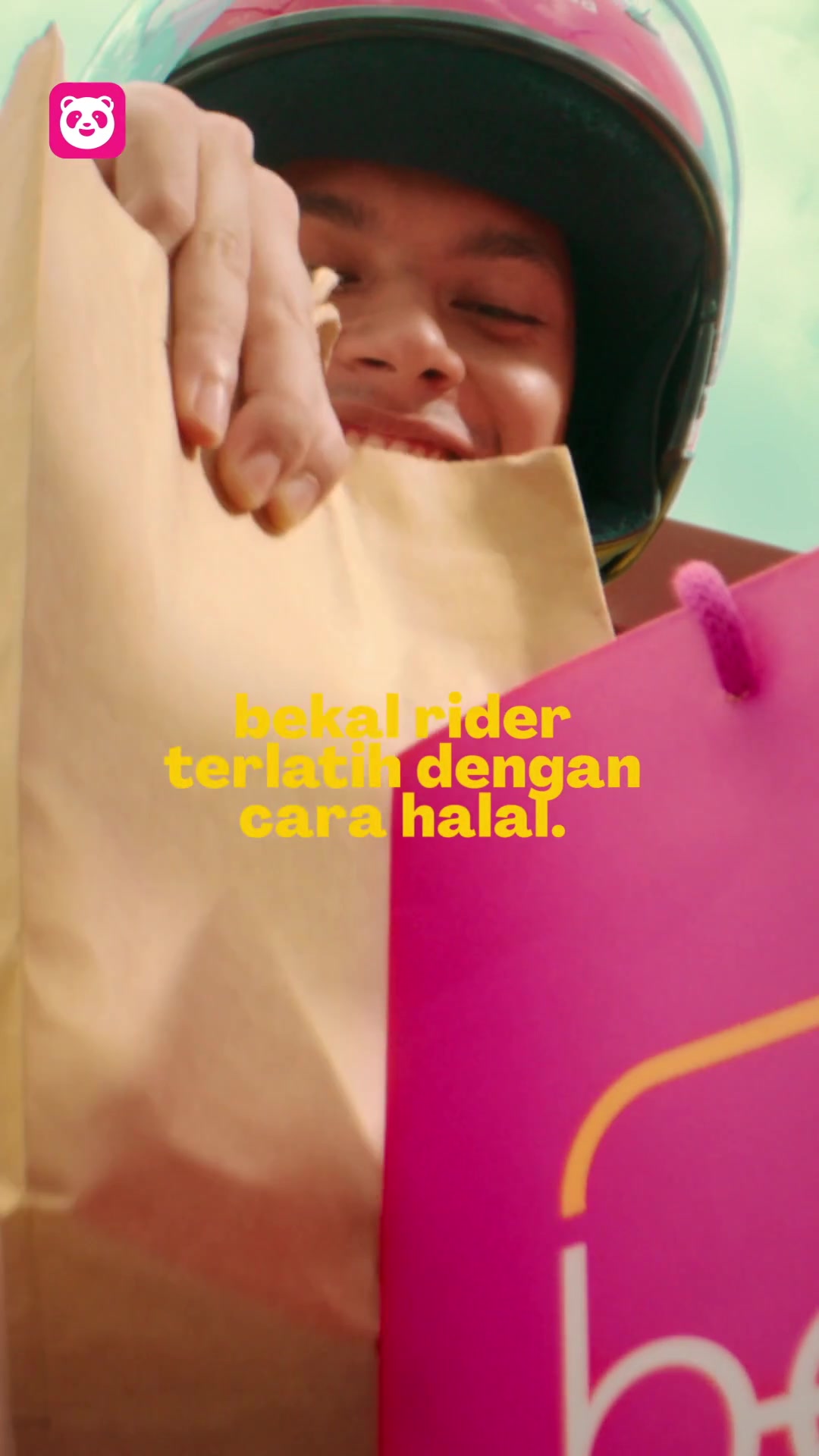 bekal rider terlatih dengan cara halal.
