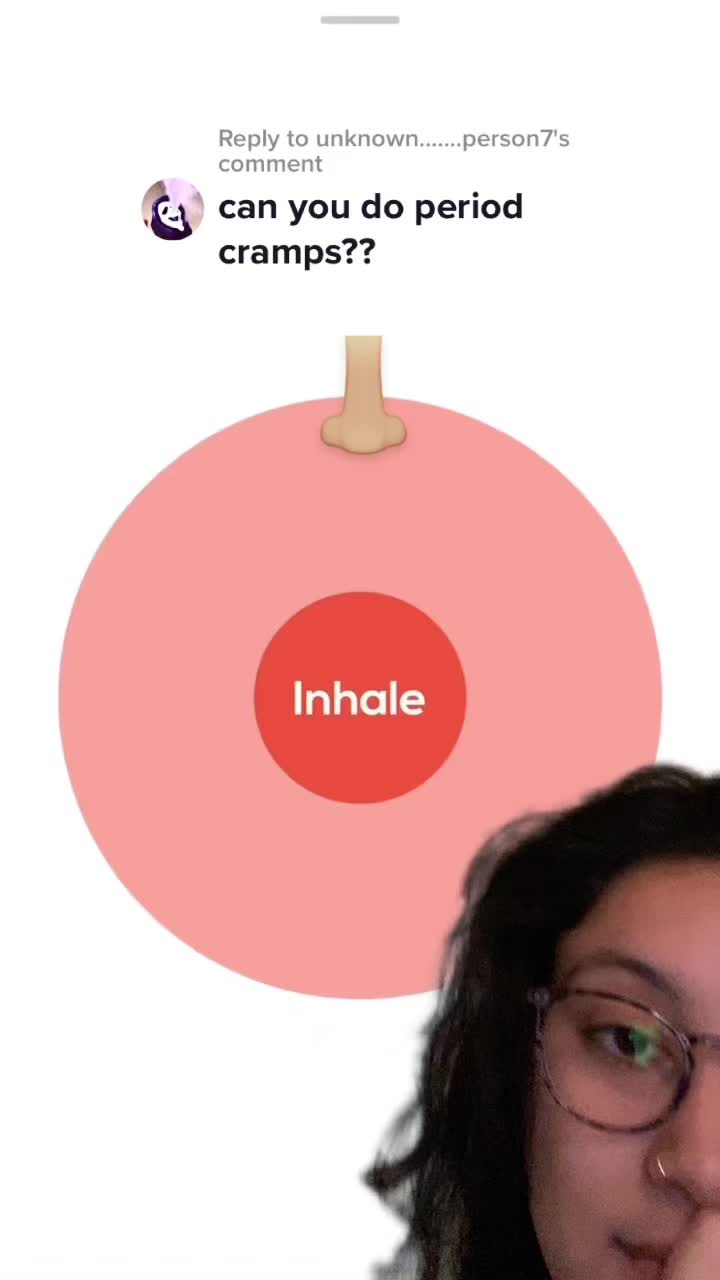 can you do period cramps??  Inhale