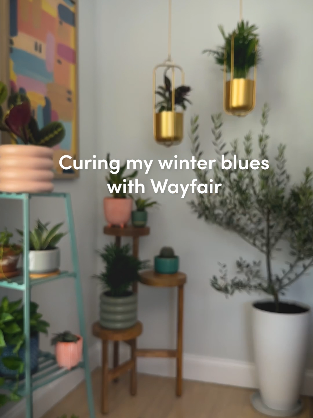 Curing my winter blues with Wayfair