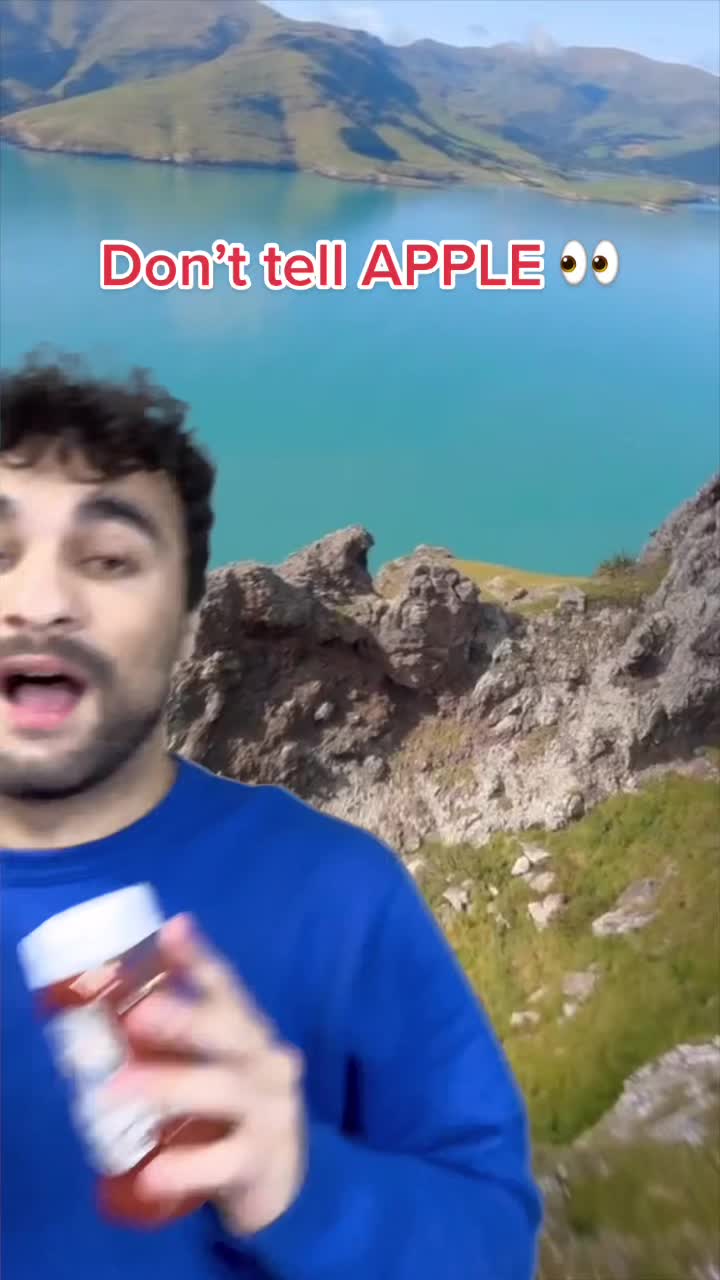 Don't tell APPLE 👀