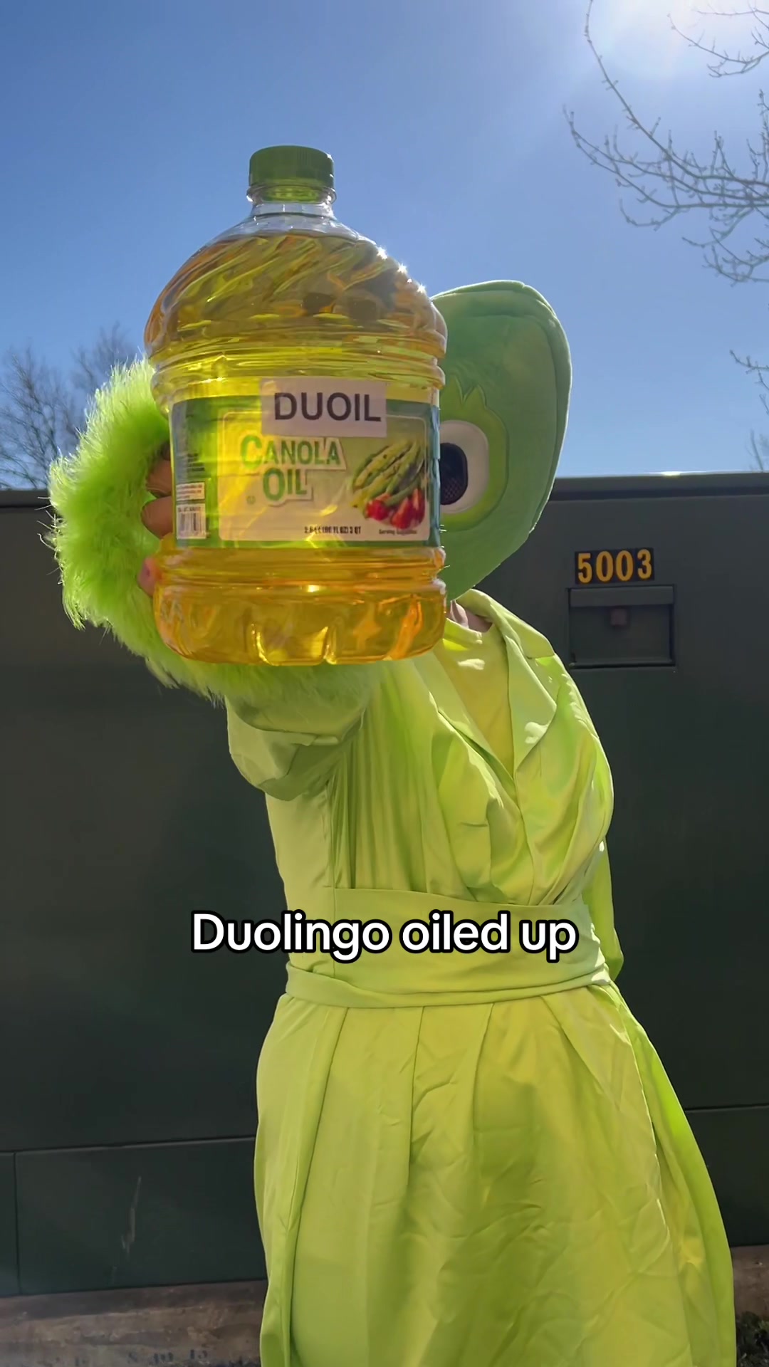 Duolingo oiled up