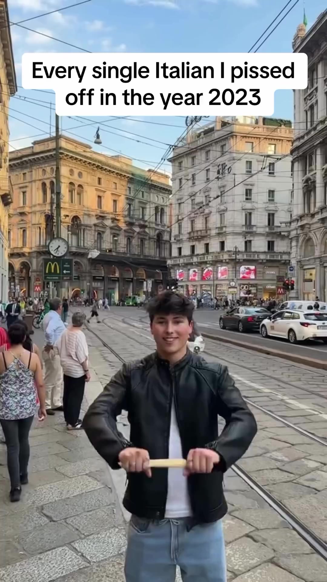 Every single Italian I pissed off in the year 2023
