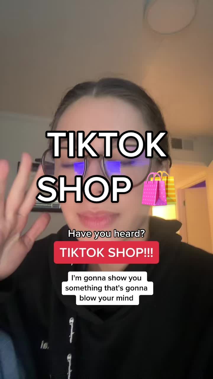 Have you heard? TIKTOK SHOP!!! I'm gonna show you something that's gonna blow your mind
