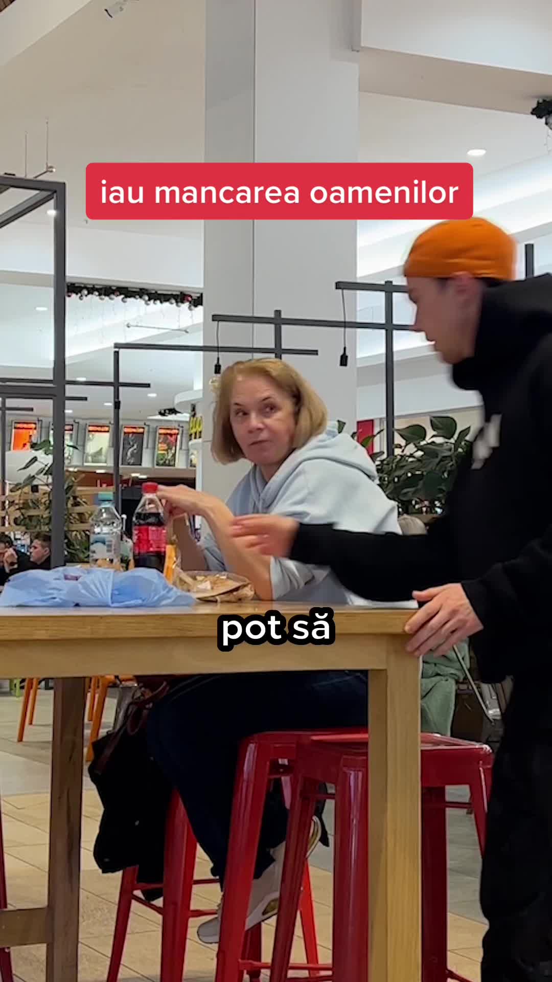 iau mancarea oamenilor pot să