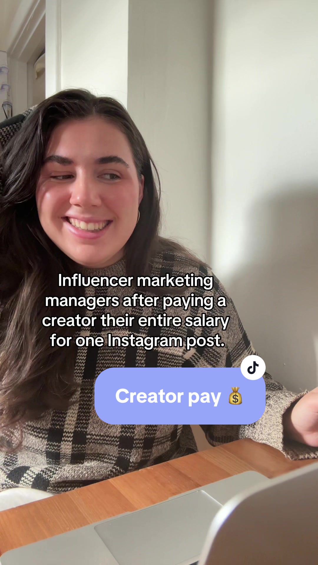 Influencer marketing managers after paying a creator their entire salary for one Instagram post.  Creator pay 💰