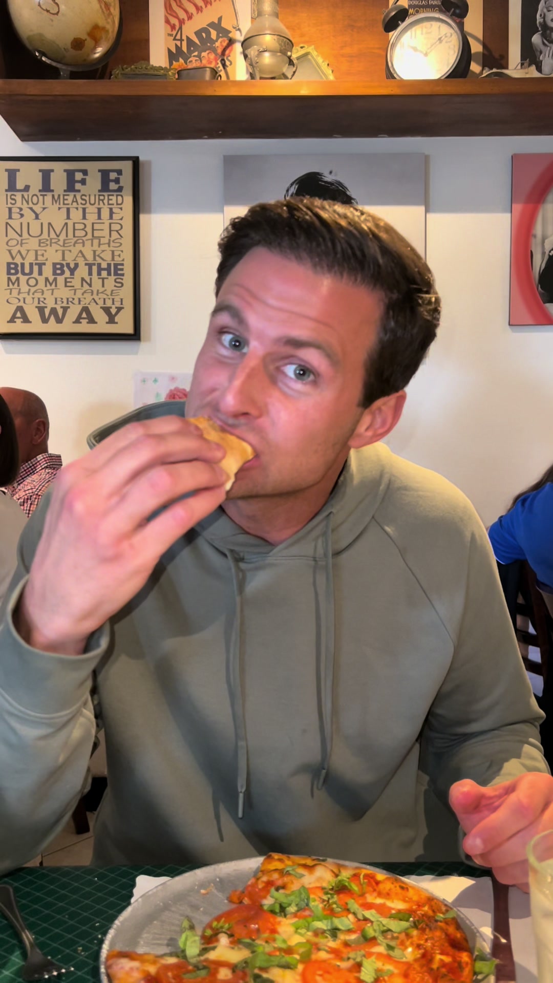 LIFE IS NOT MEASURED BY THE NUMBER OF BREATHS WE TAKE BUT BY THE MOMENTS THAT TAKE OUR BREATH AWAY