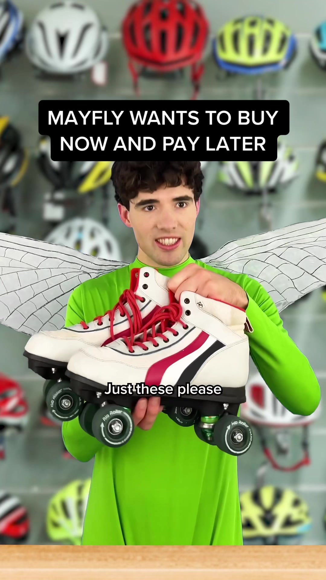 MAYFLY WANTS TO BUY NOW AND PAY LATER Just these please