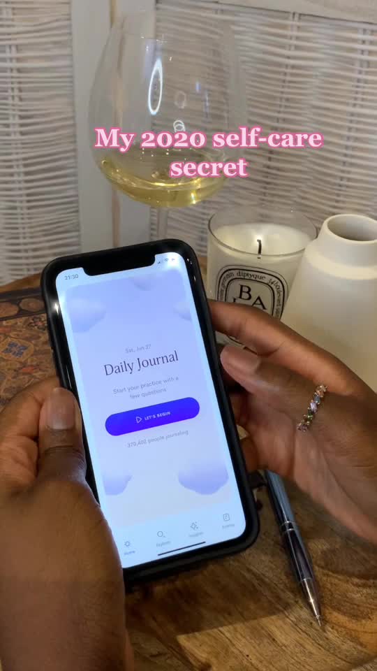 My 2020 self-care secret