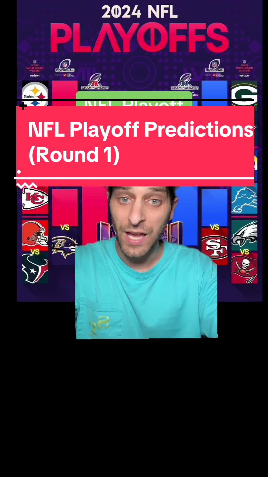 NFL Playoff Predictions (Round 1)