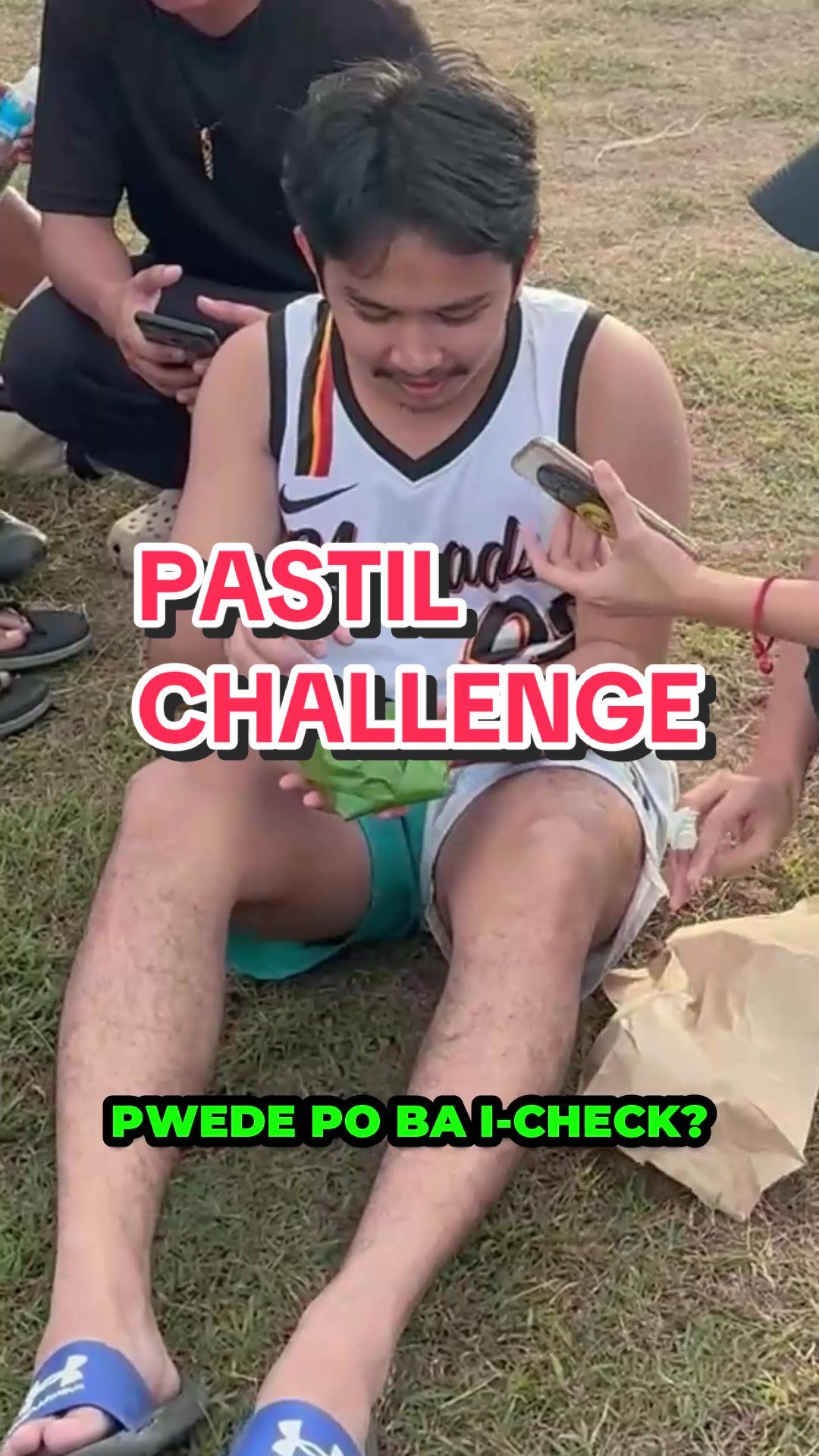 PASTIL CHALLENGE  PWED PO BA I-CHECK?
