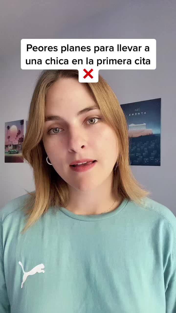 Peores planes para llevar a una chica en la primera cita
