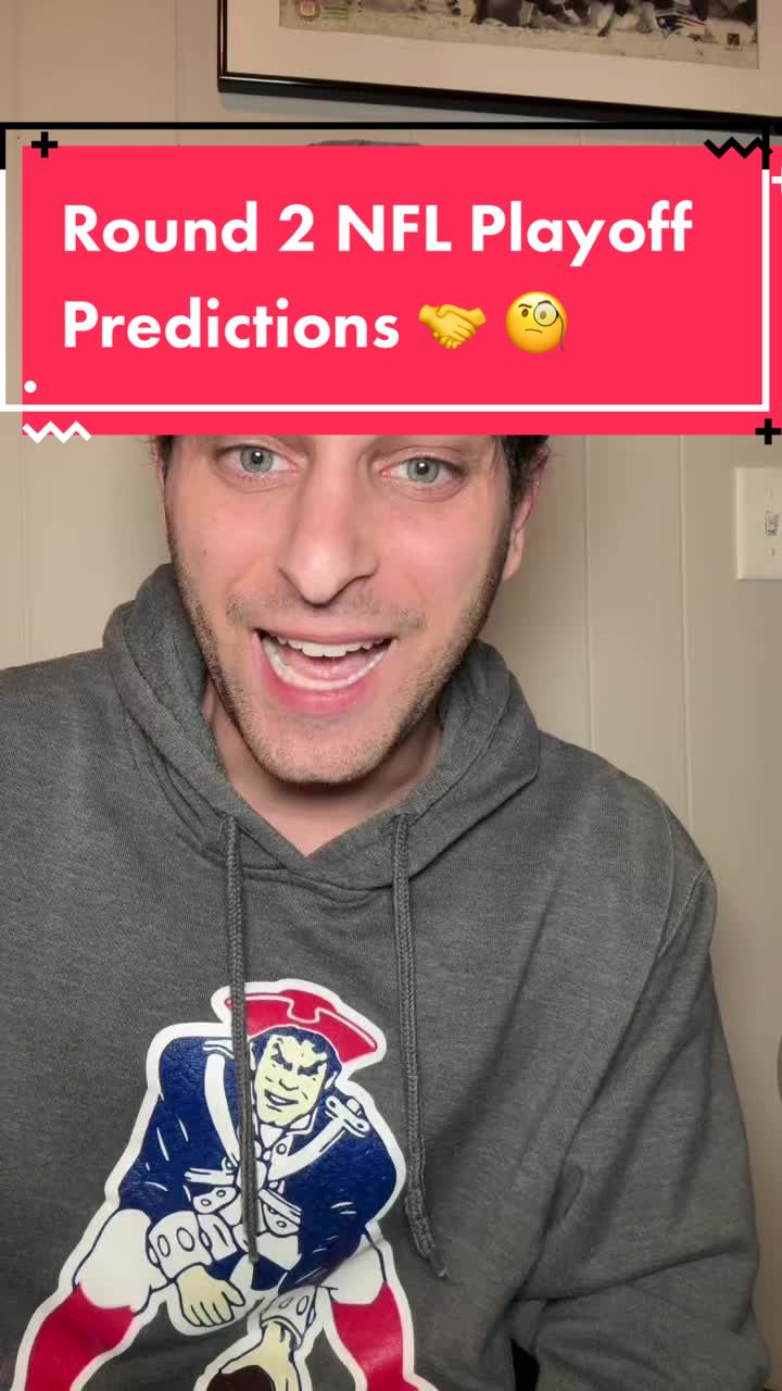 Round 2 NFL Playoff Predictions ✌️🤔