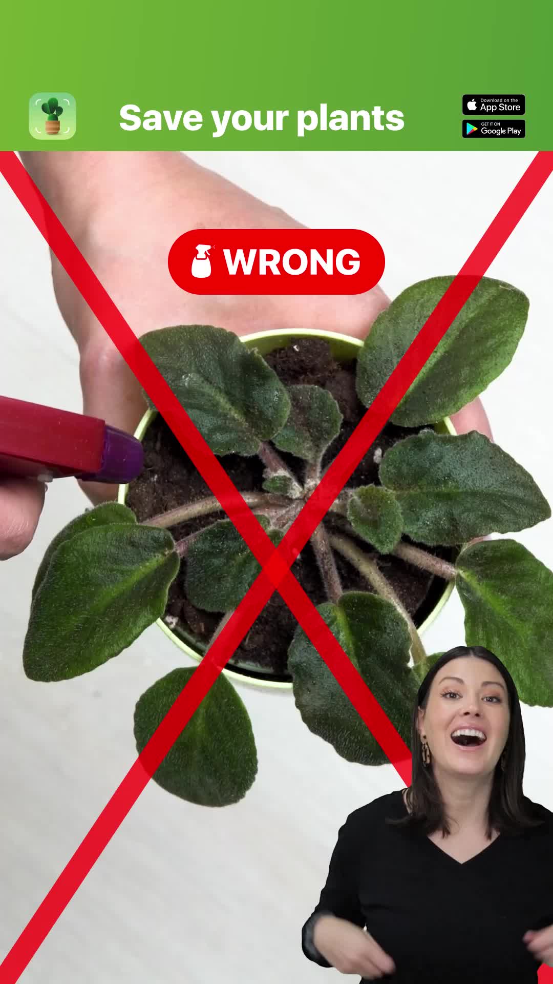 Save your plants WRONG