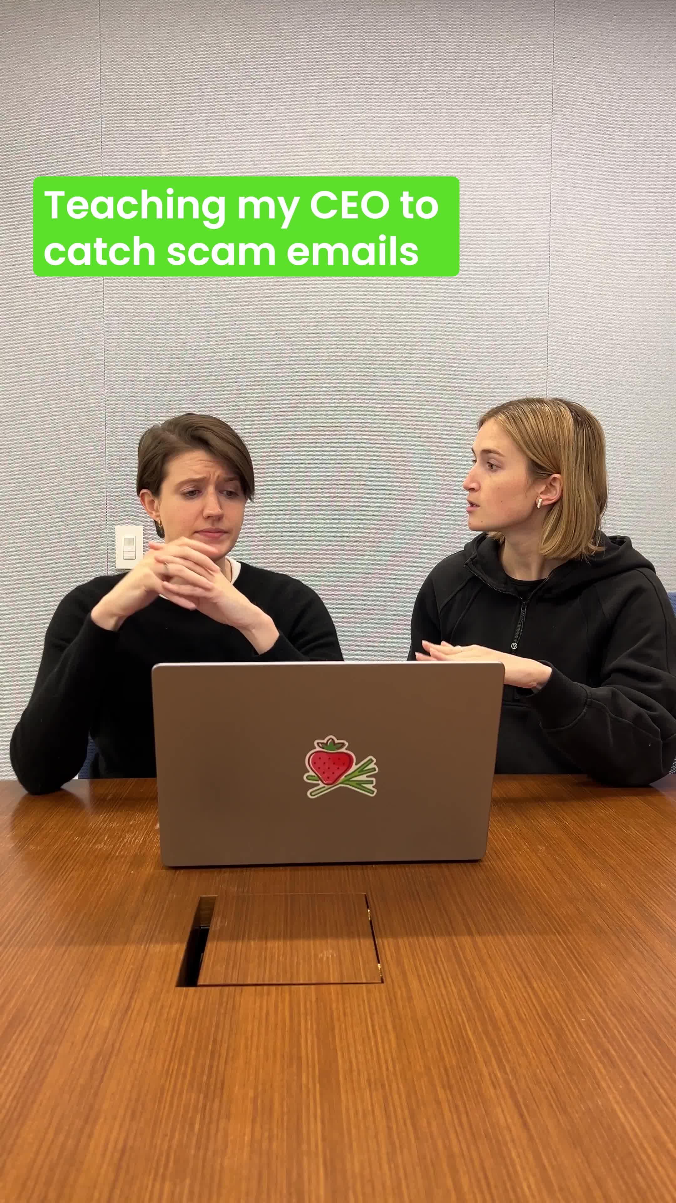 Teaching my CEO to catch scam emails