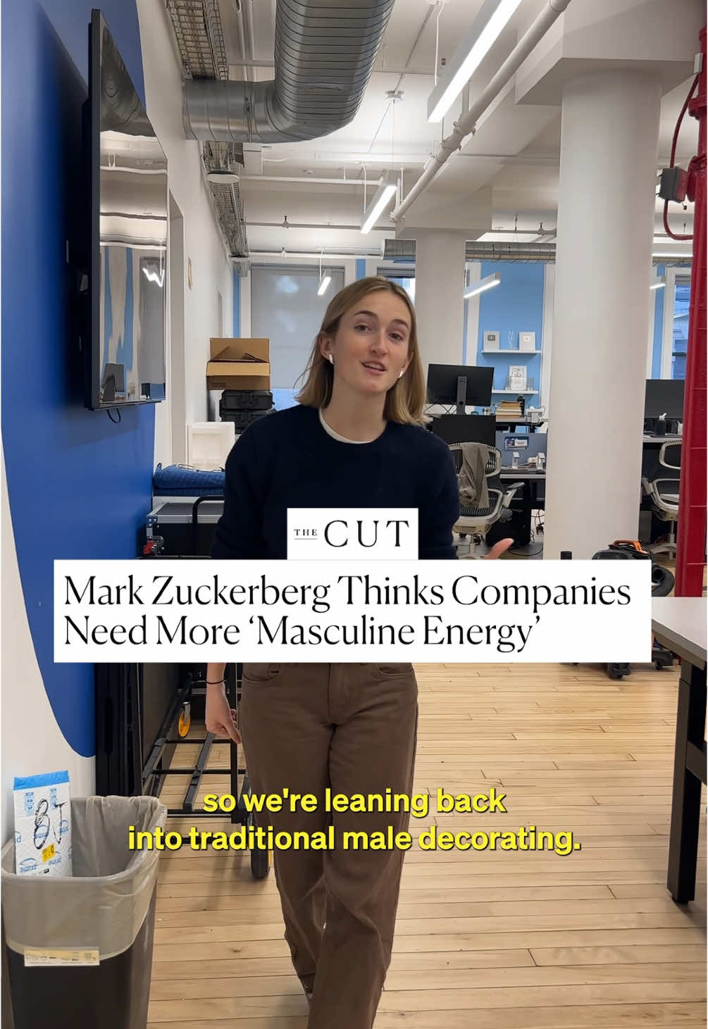 THE CUT Mark Zuckerberg Thinks Companies Need More ‘Masculine Energy’ so we're leaning back into traditional male decorating.