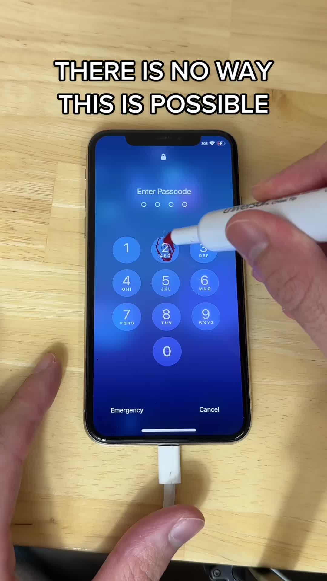 There is no way this is possible