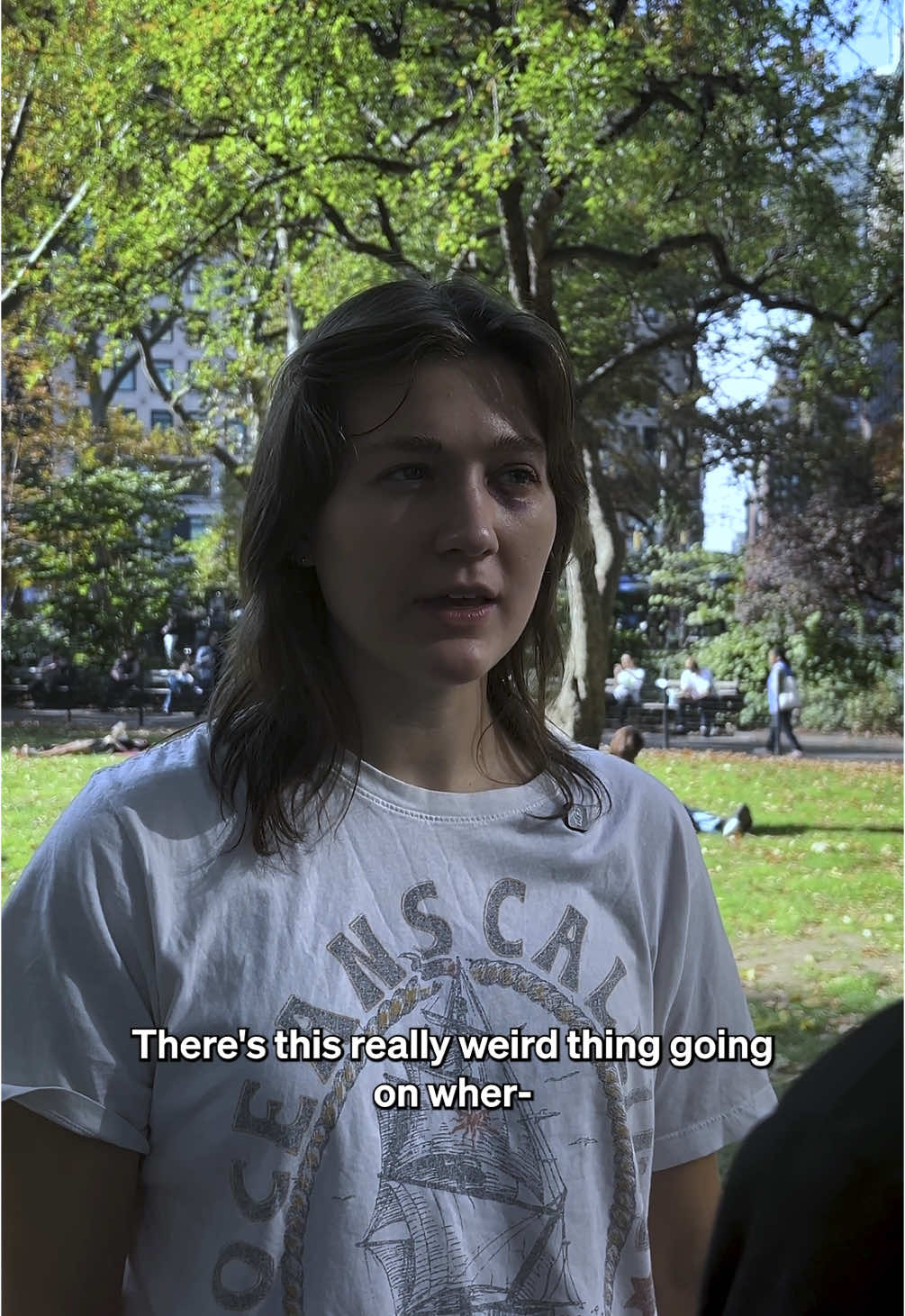 There's this really weird thing going on wher-