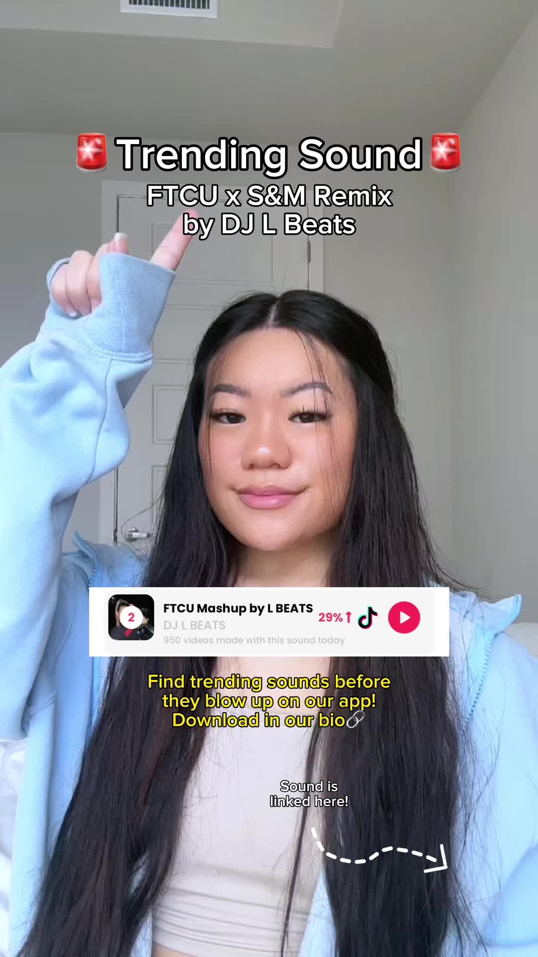 Trending Sound 🌟 FTCU x S&M Remix by DJ L Beats  Find trending sounds before they blow up on our app! Download in our bio