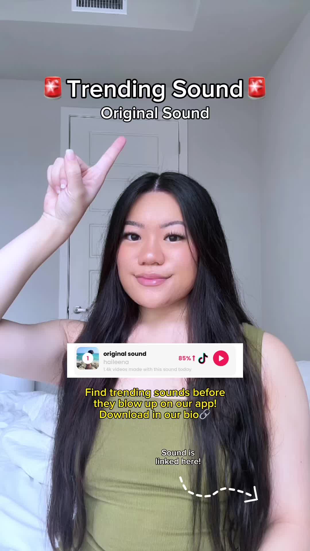 Trending Sound Original Sound Find trending sounds before they blow up on our app! Download in our bio Sound is linked here!