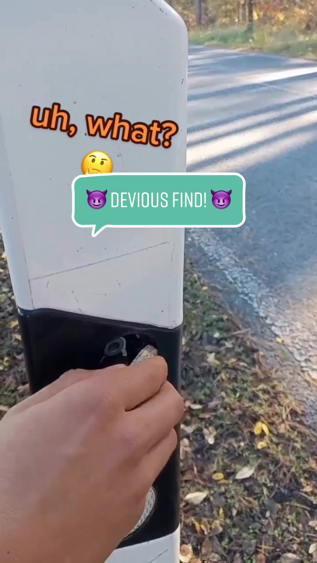 uh, what? Devious find!