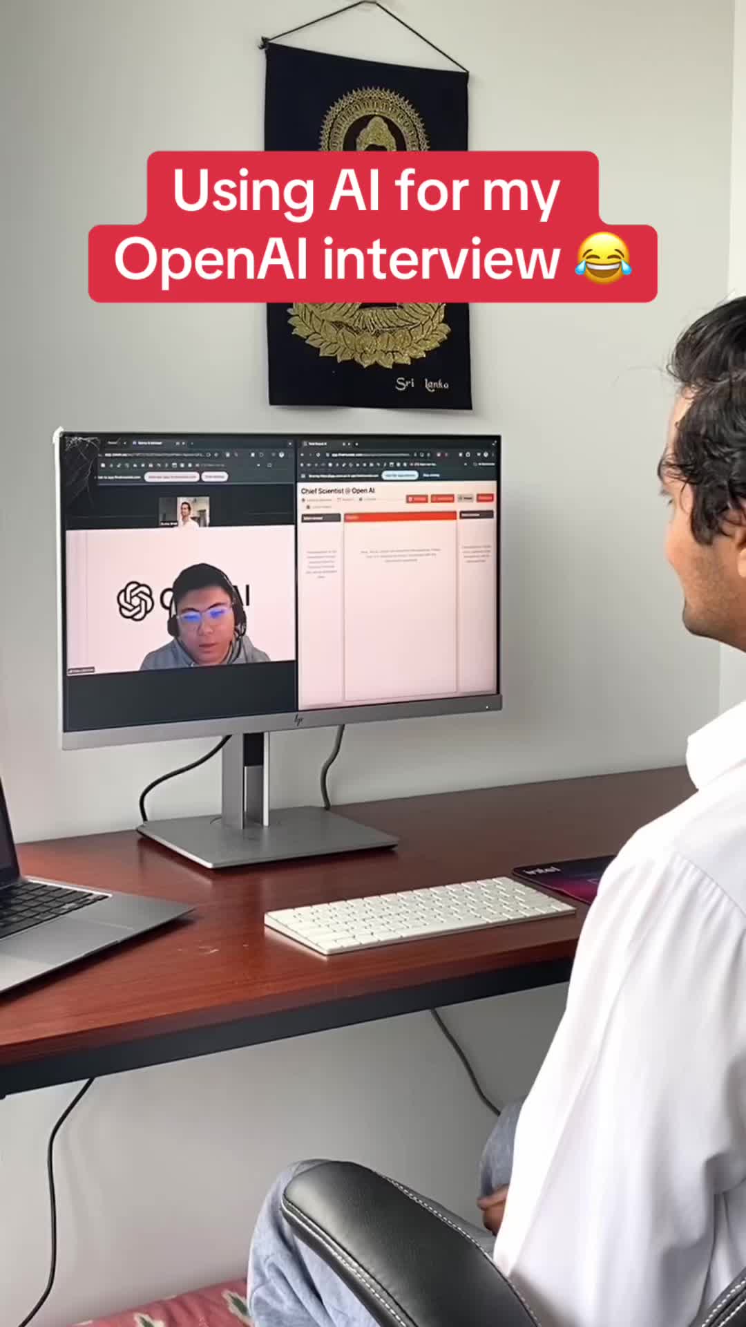 Using AI for my OpenAI interview 😂