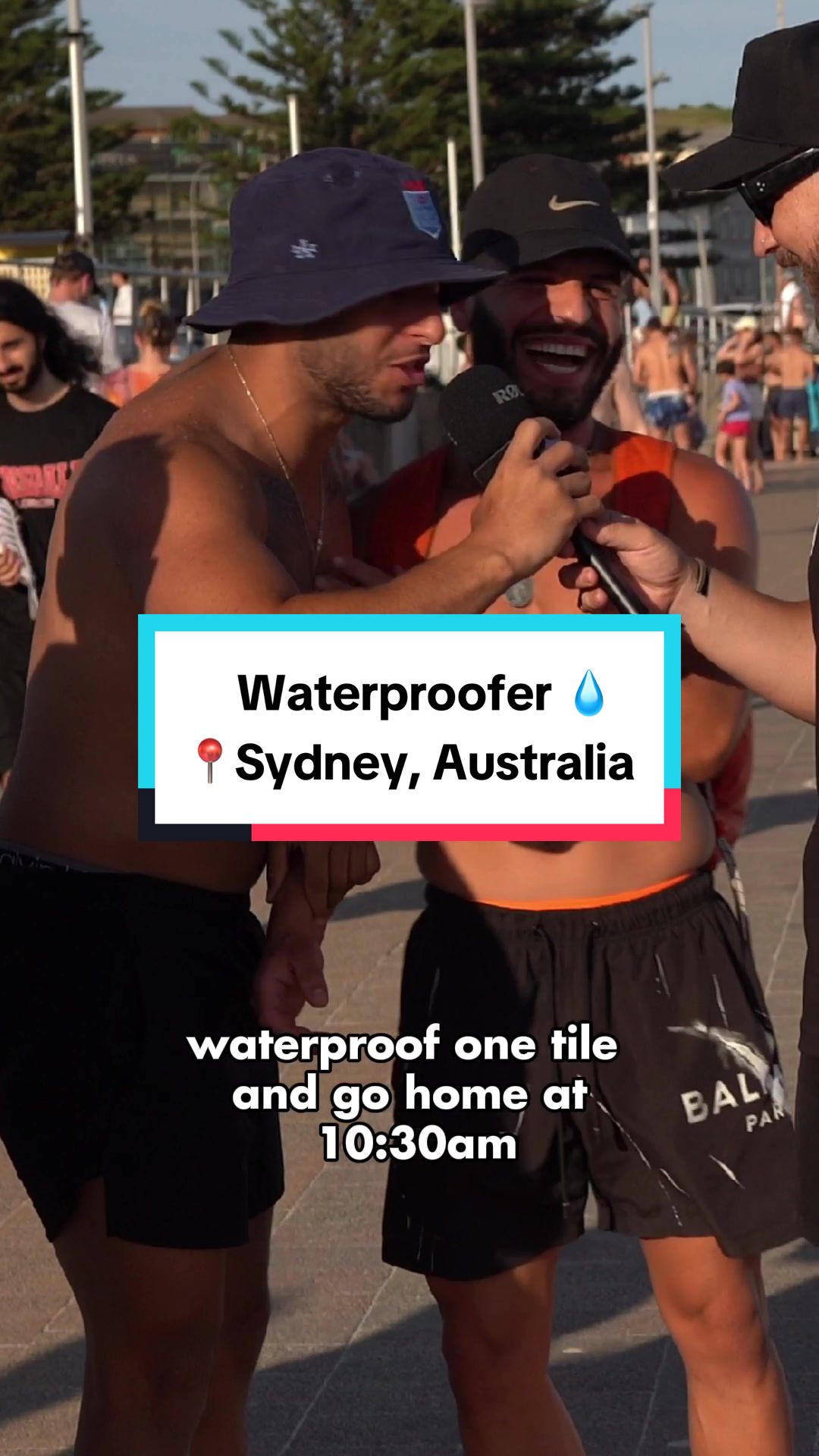 Waterproofer 💦 📍 Sydney, Australia  waterproof one tile and go home at 10:30am