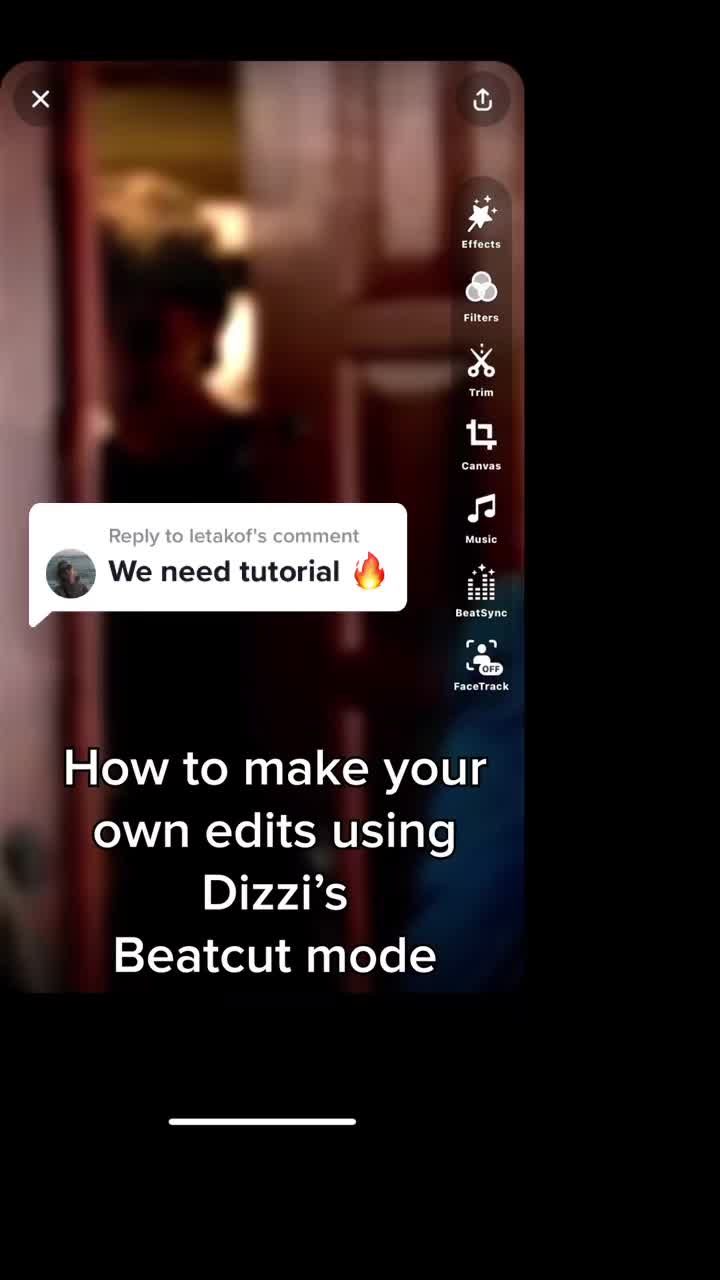 We need tutorial 🔥 How to make your own edits using Dizzi's Beatcut mode