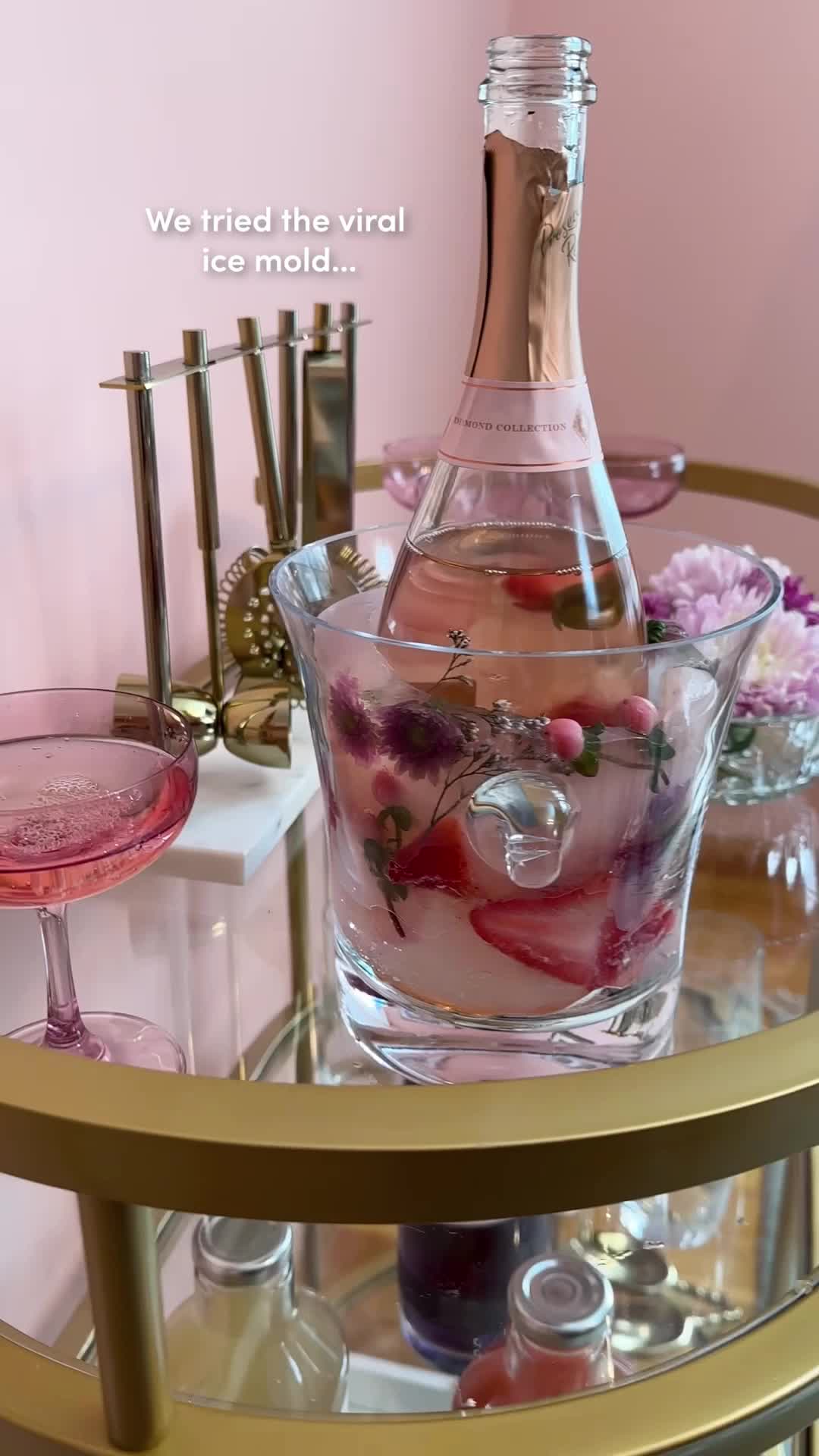 We tried the viral ice mold...