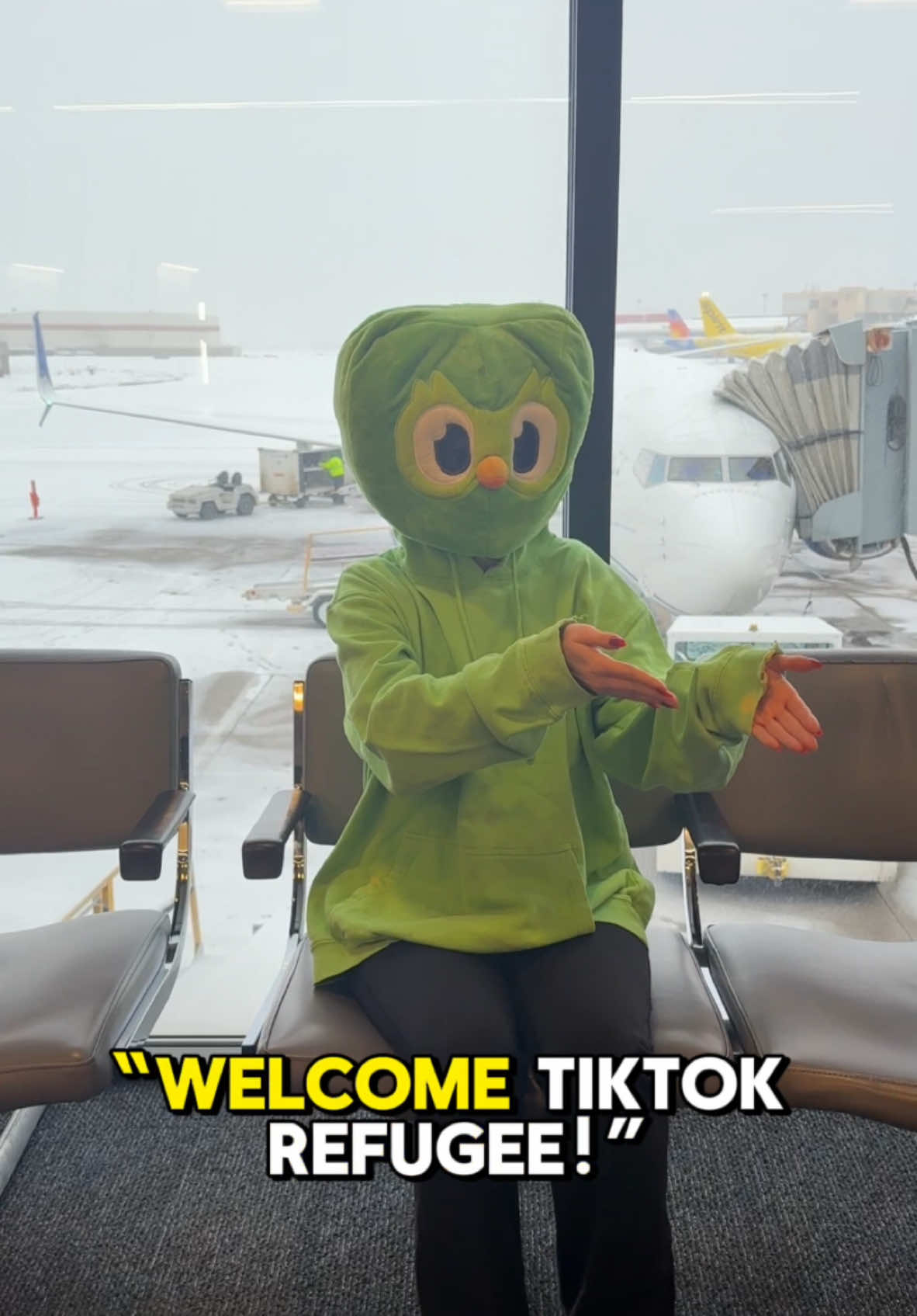 "WELCOME TIKTOK REFUGEE!"
