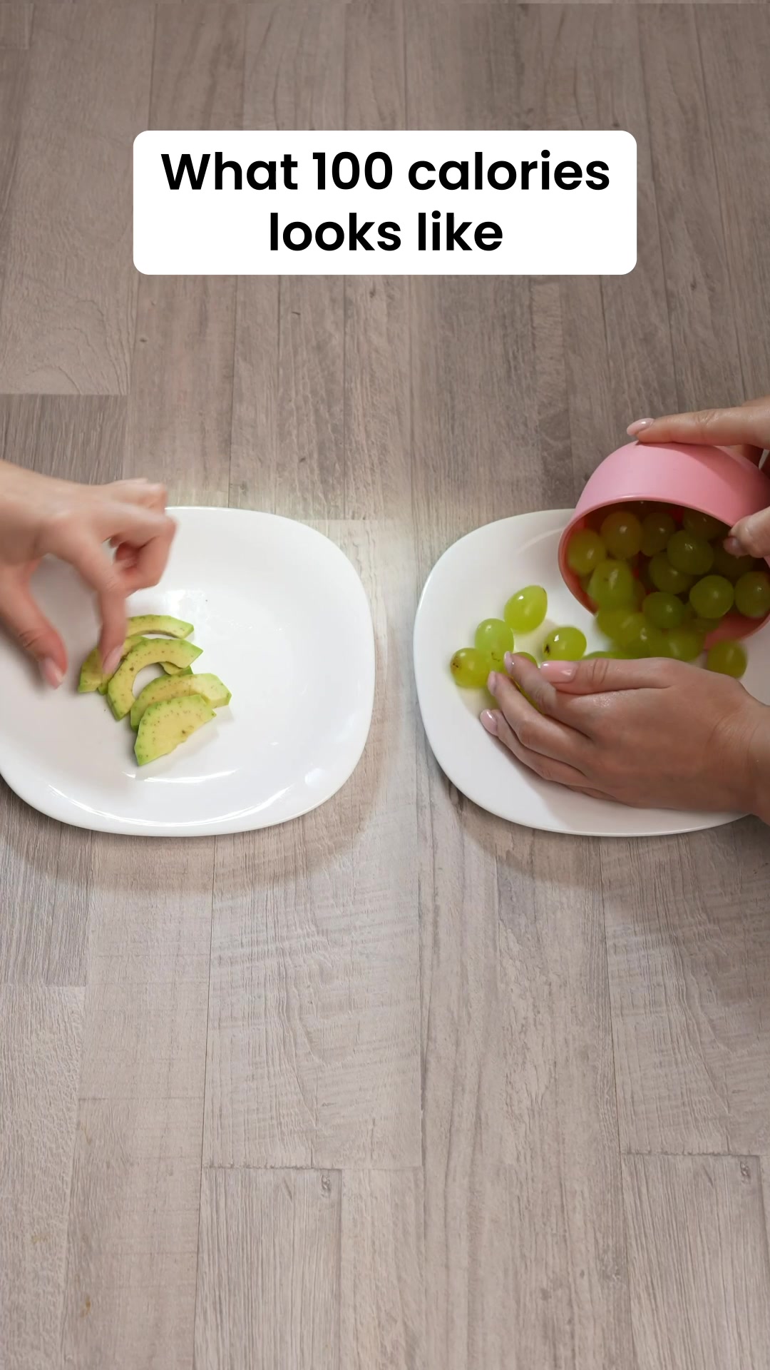 What 100 calories looks like