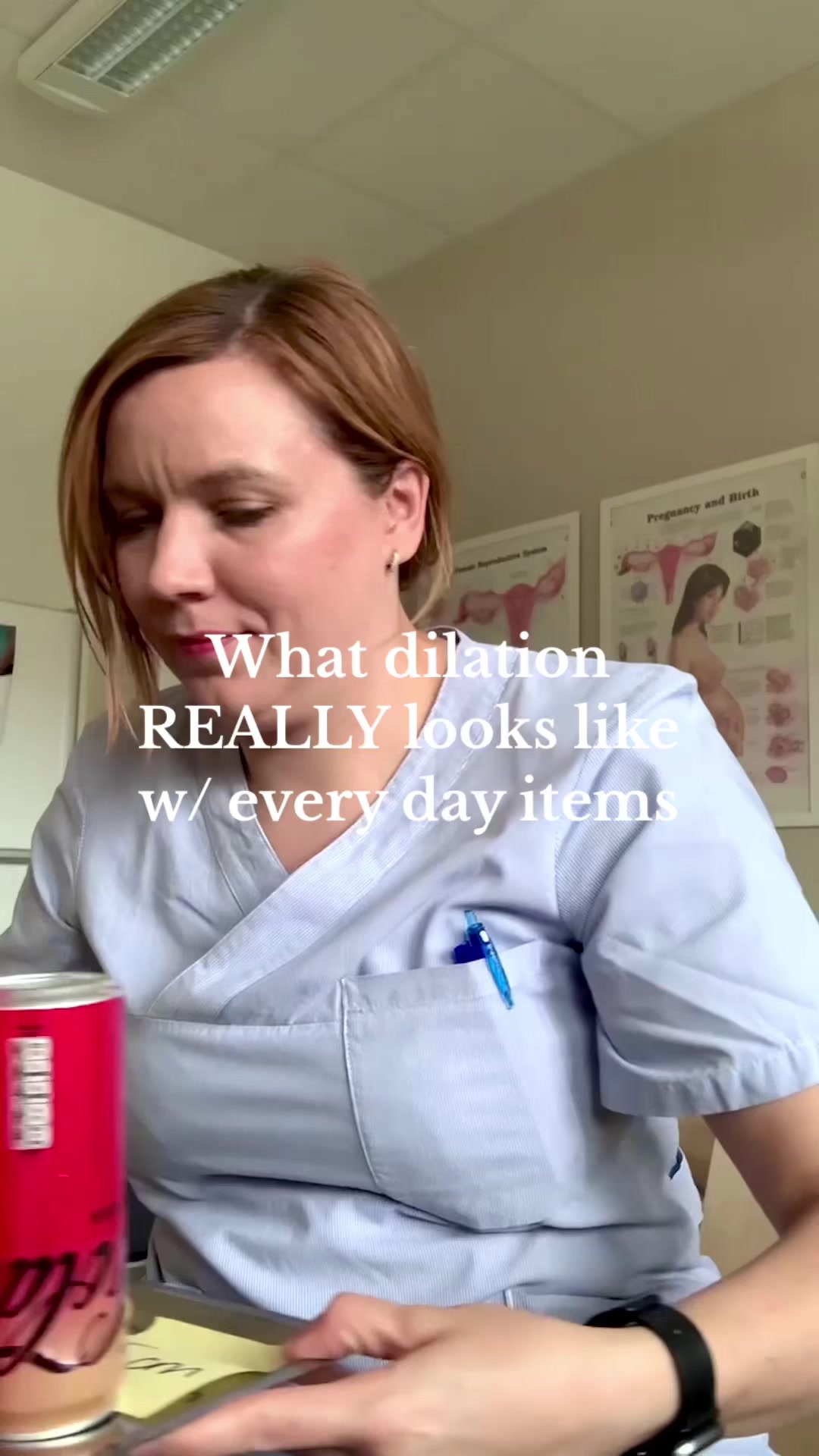 What dilation REALLY looks like w/ every day items