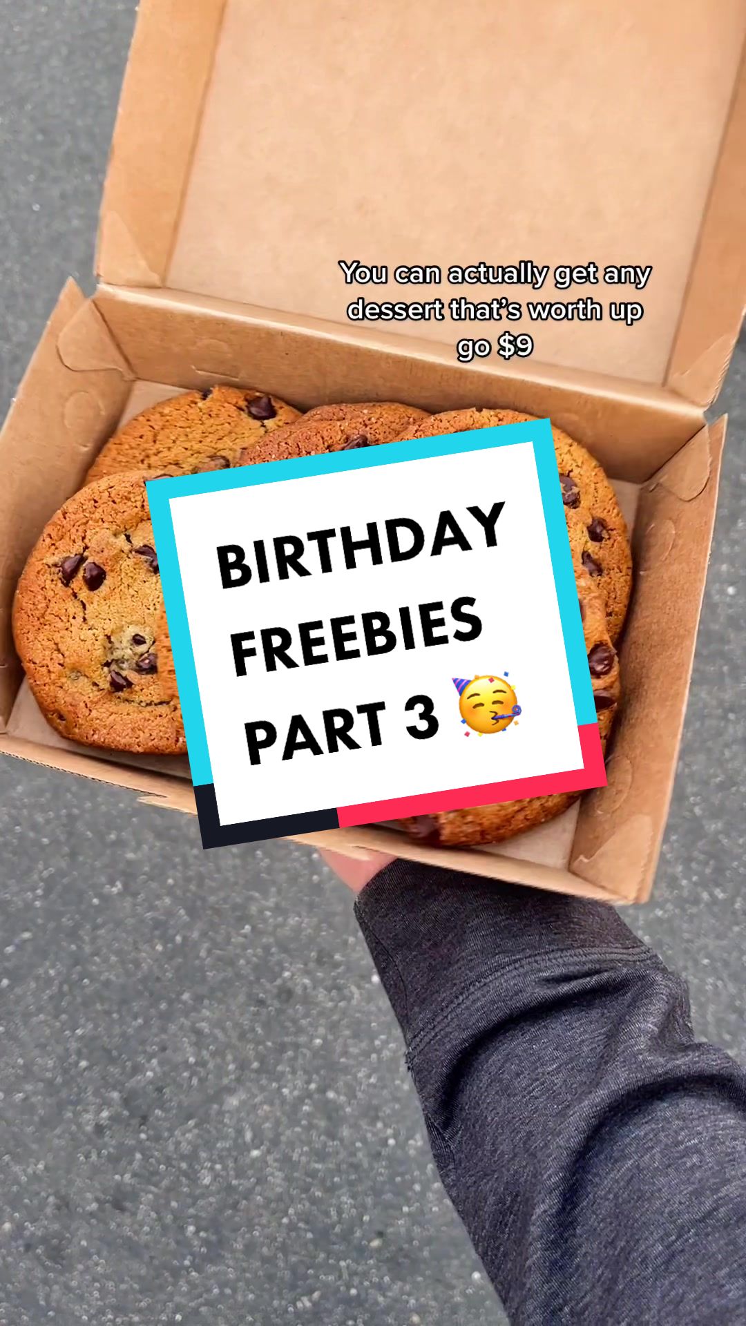 You can actually get any dessert that’s worth up go $9  BIRTHDAY FREEBIES PART 3 🎉