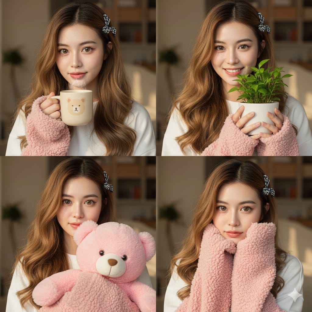 Collage of four portraits