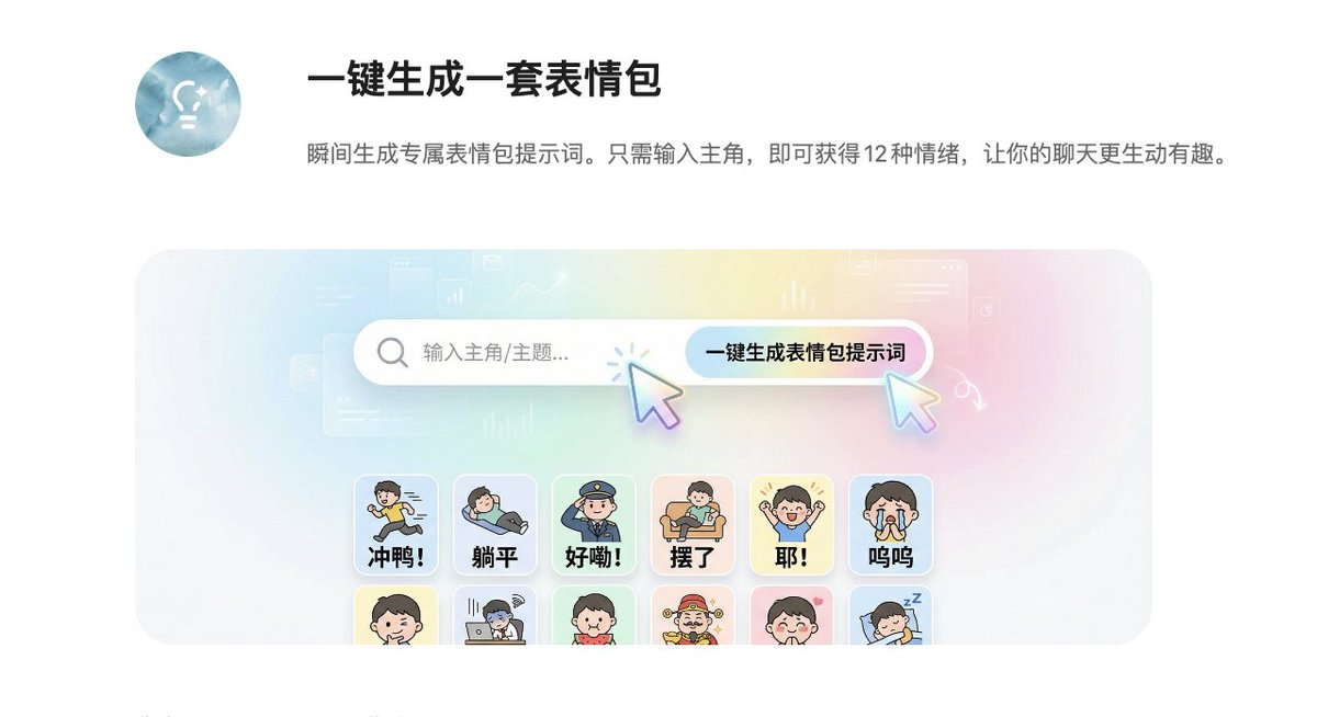 Comic / Storyboard - 12-Panel Sticker/Emoji Grid Generation Prompt