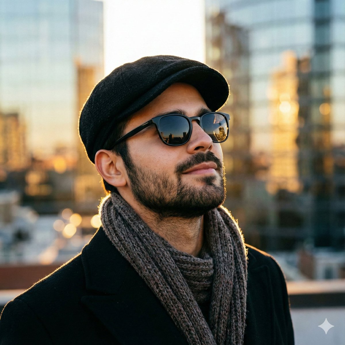 Create a photo-realistic close-up portrait based on the prov