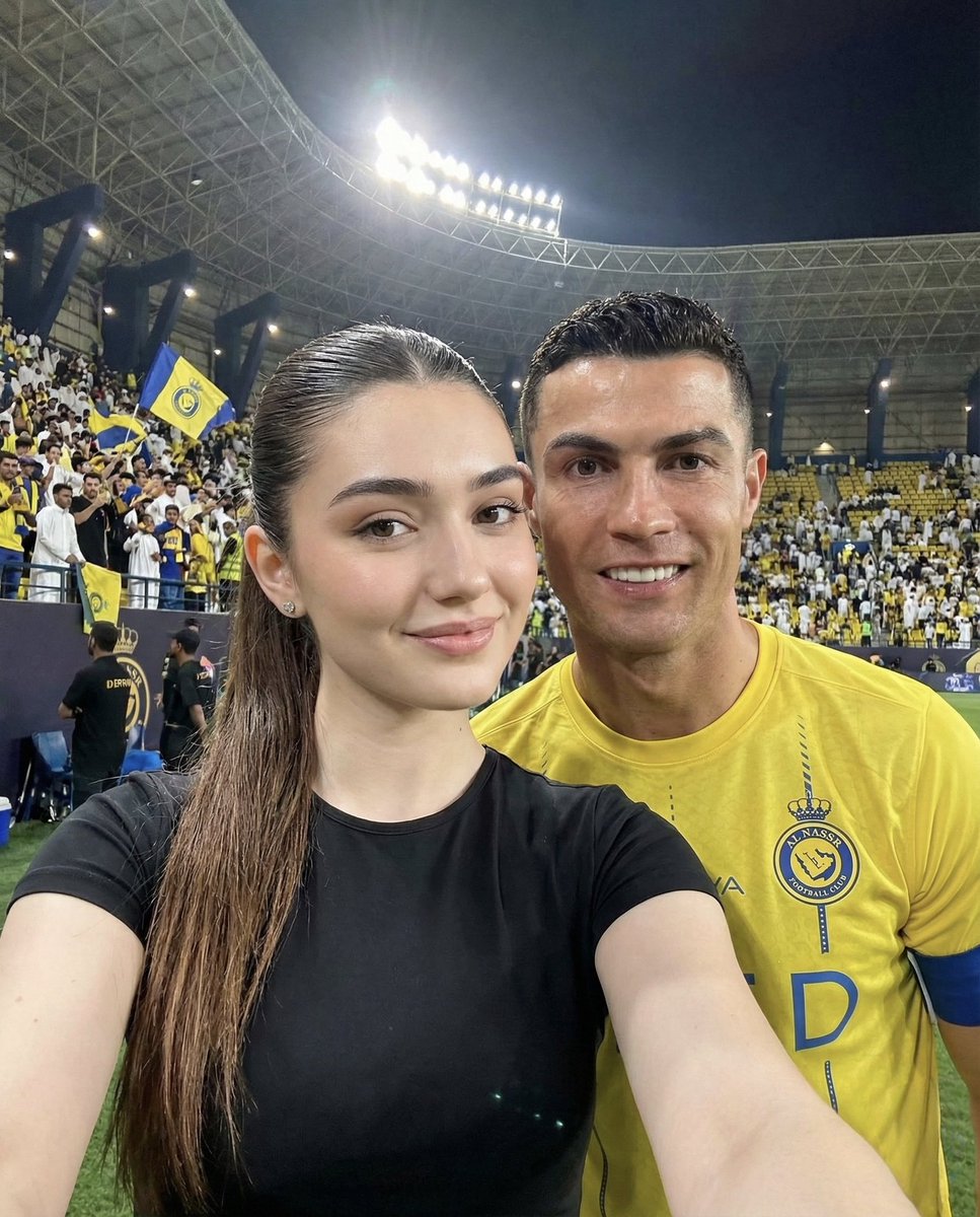 Cristiano Ronaldo Selfie with Fan at Stadium - Sports Action