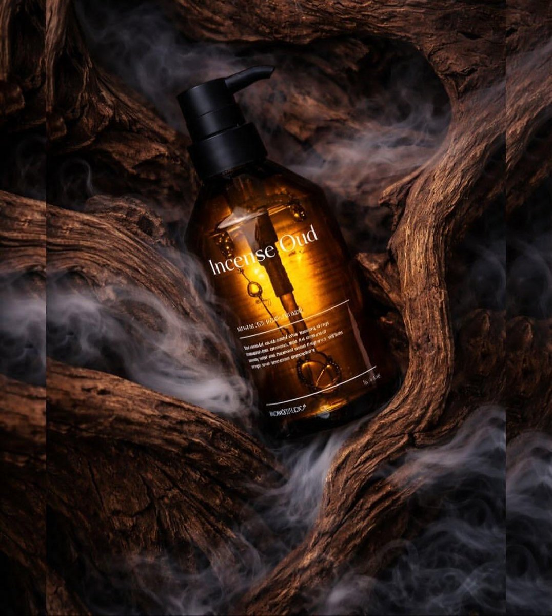 E-commerce Main Image - Ultra-Realistic Luxury Perfume Ad