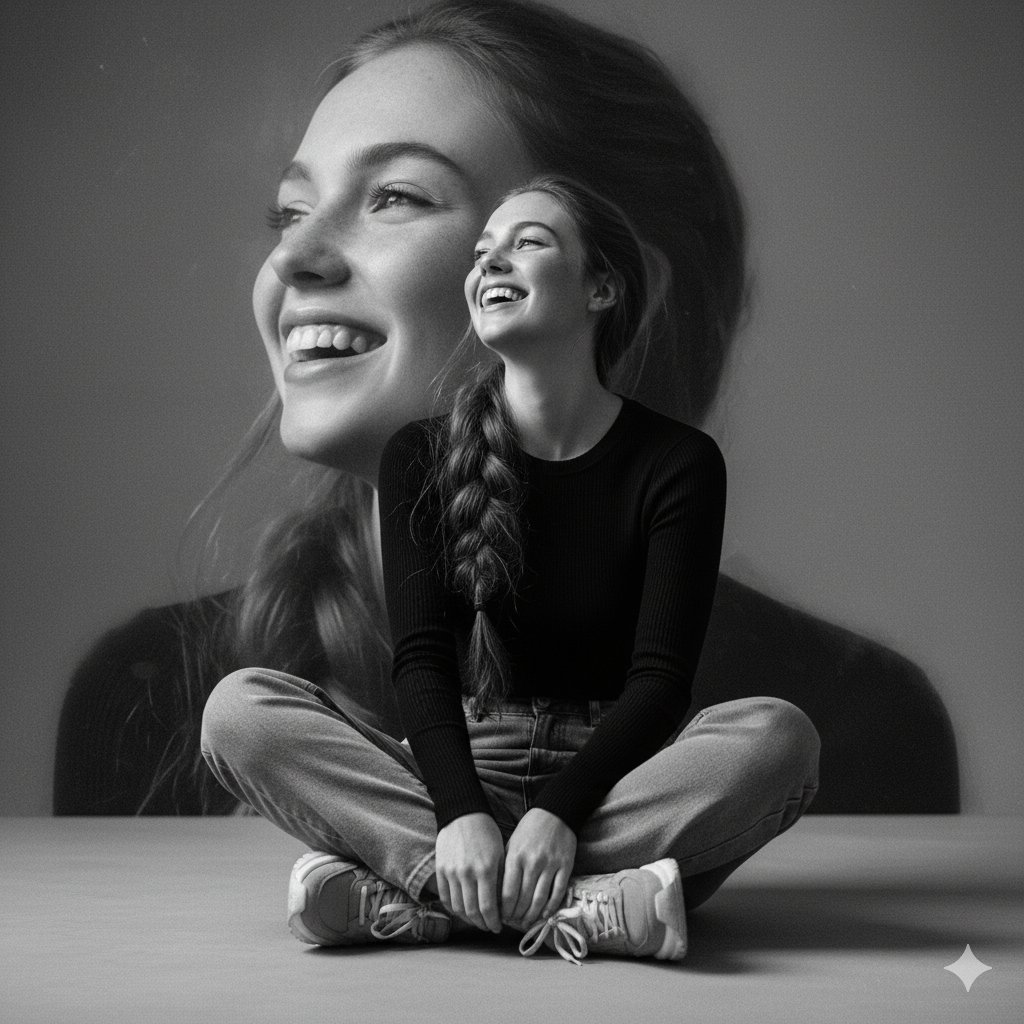 Edit this photo without changing the face turning it into an artistic portrait T