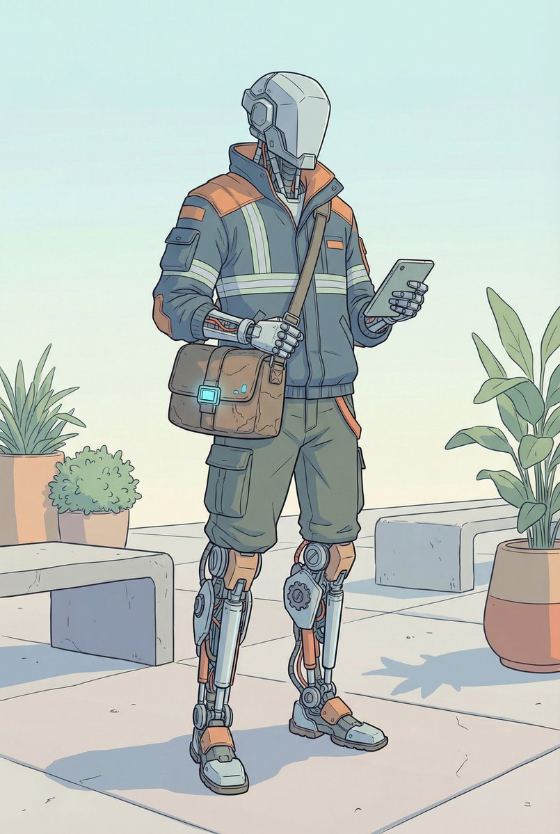 Game Asset - Humanoid Mech Generator for Urban Life