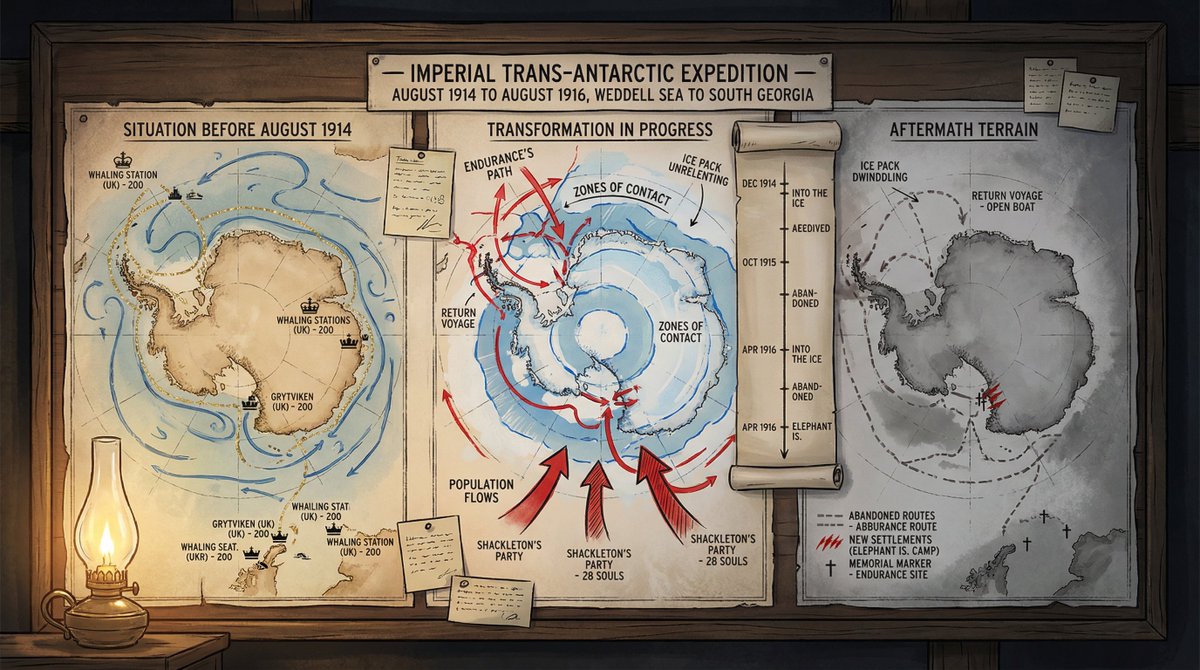 Infographic / Edu Visual - Cartographer's Crisis Board Visualization