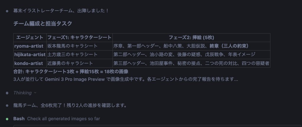 Infographic / Edu Visual - Character Sheet and Illustration Generation for Bakumatsu Agents