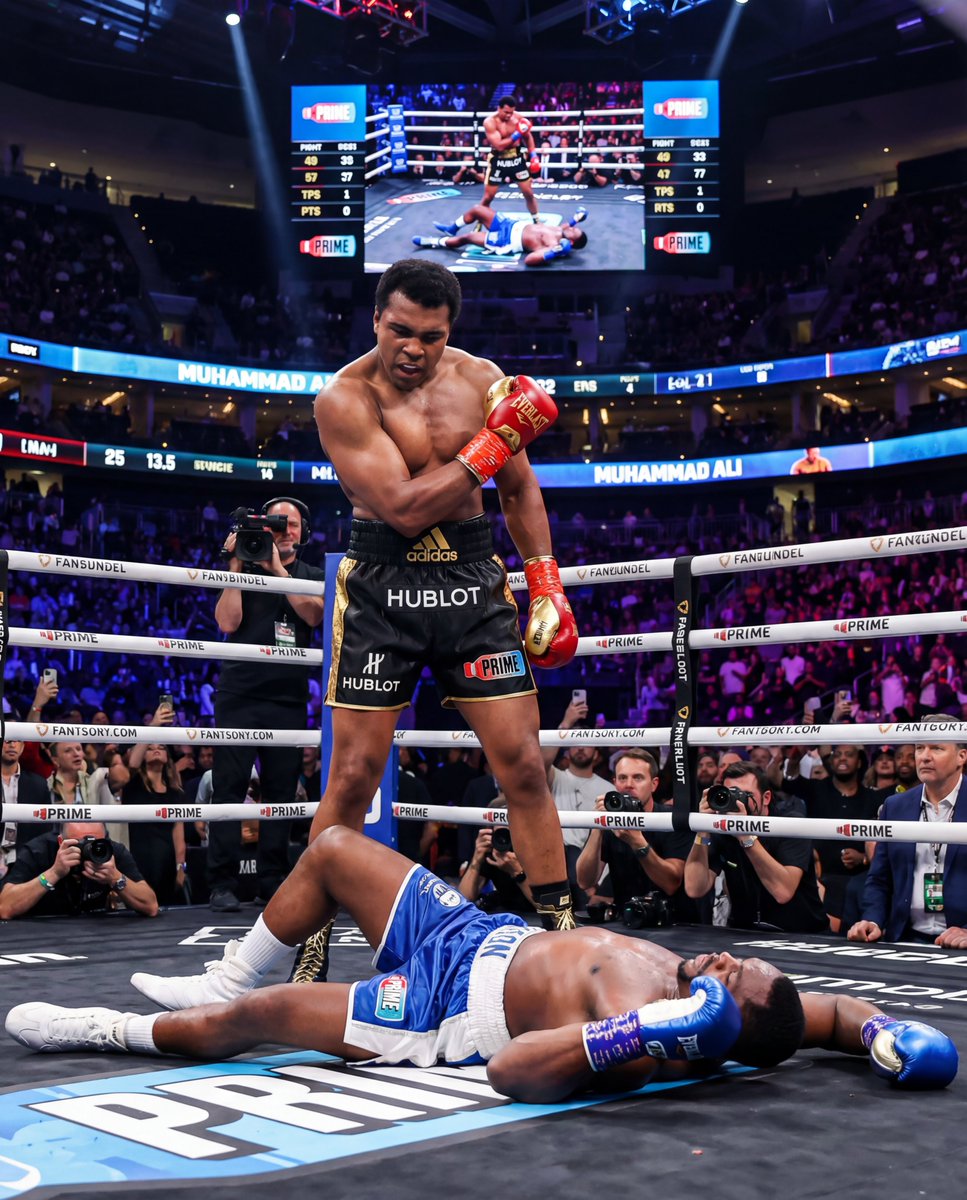 Muhammad Ali, sponsored by Prime