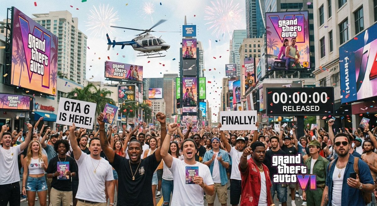 Photo of the world when GTA 6 is released