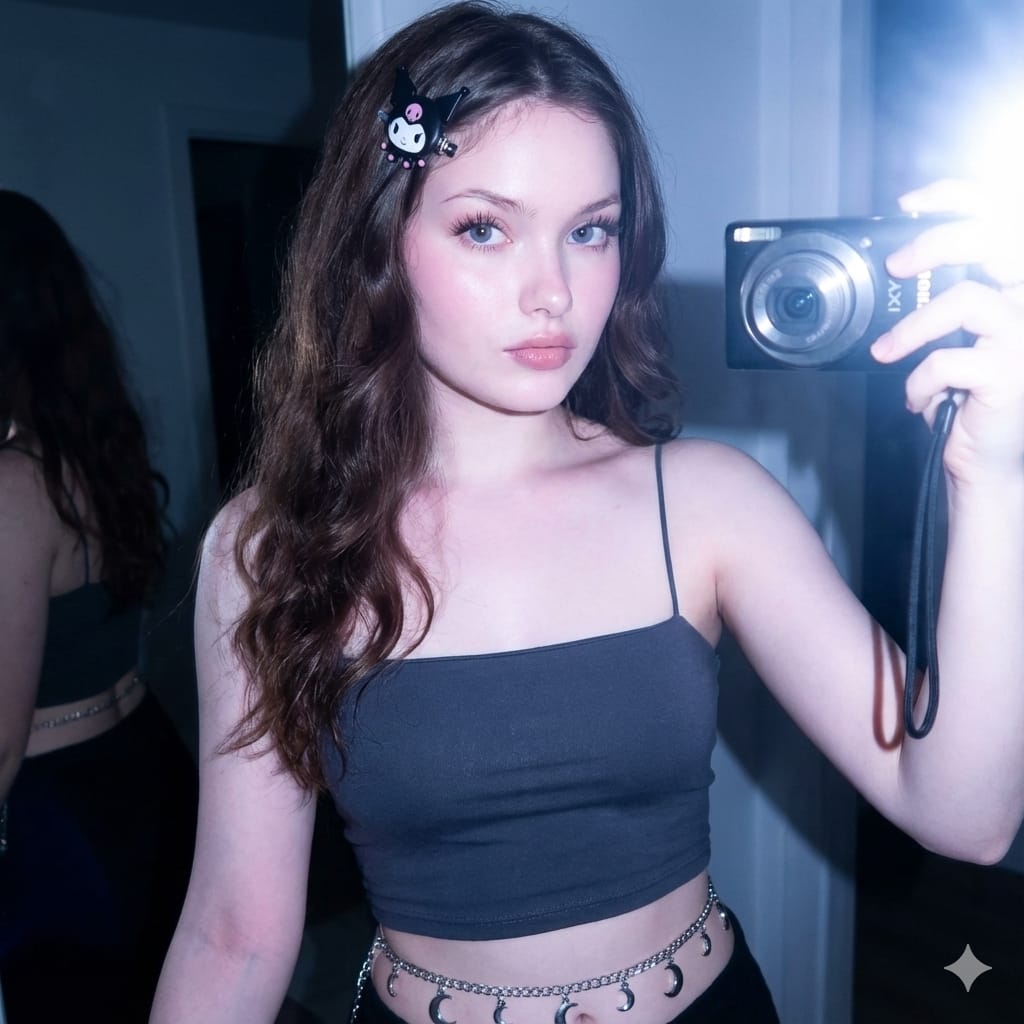 Portrait of a teenage girl