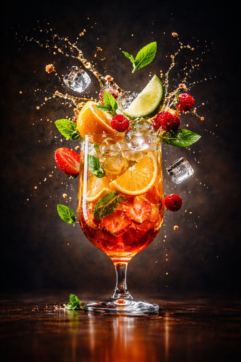 Product Marketing - Hyper-realistic Floating Food Photography