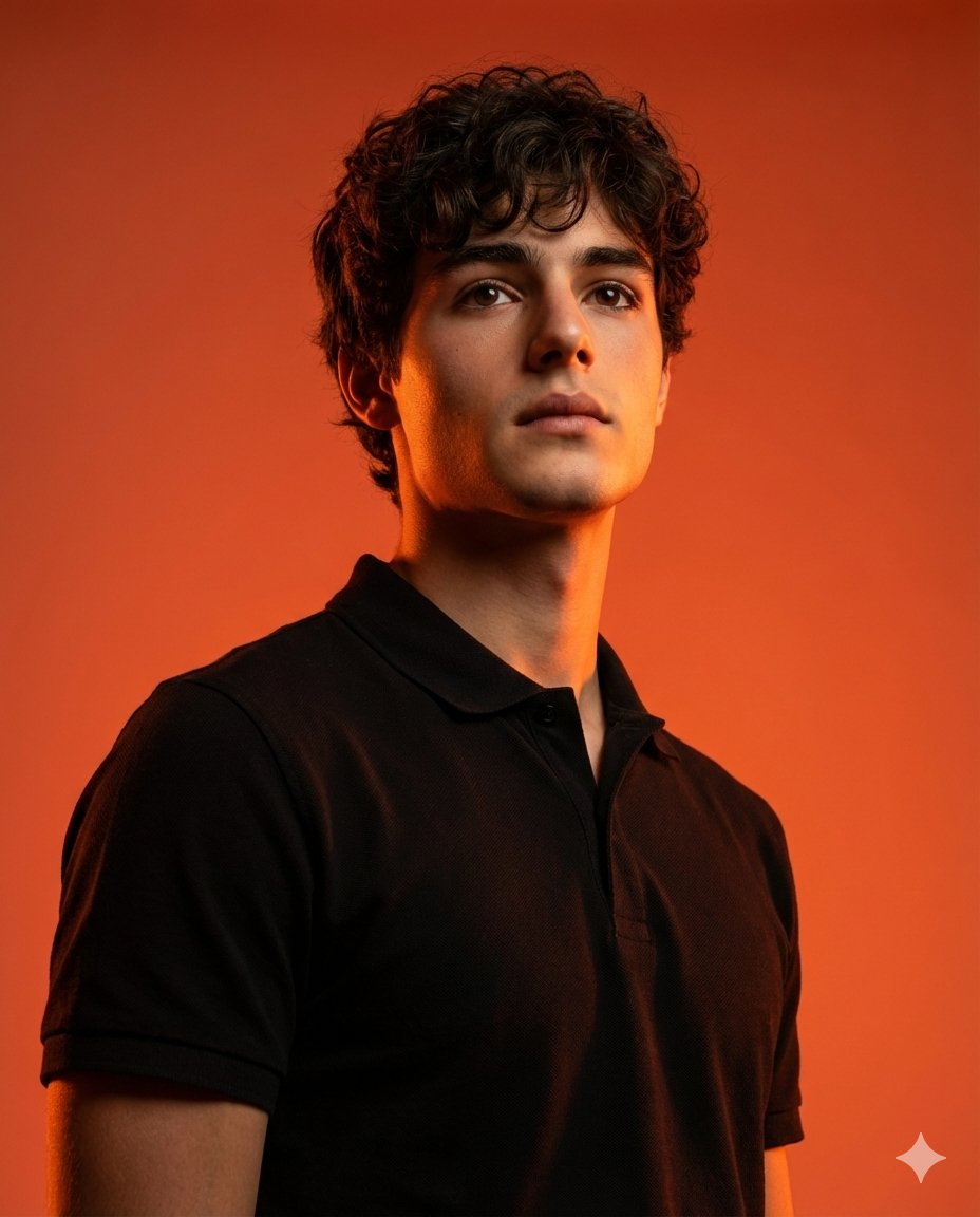 Profile / Avatar - Dramatic Studio Portrait with Reference Photo